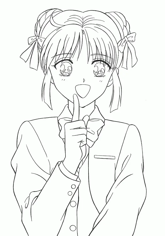 Kawaii Coloring Pages 14
