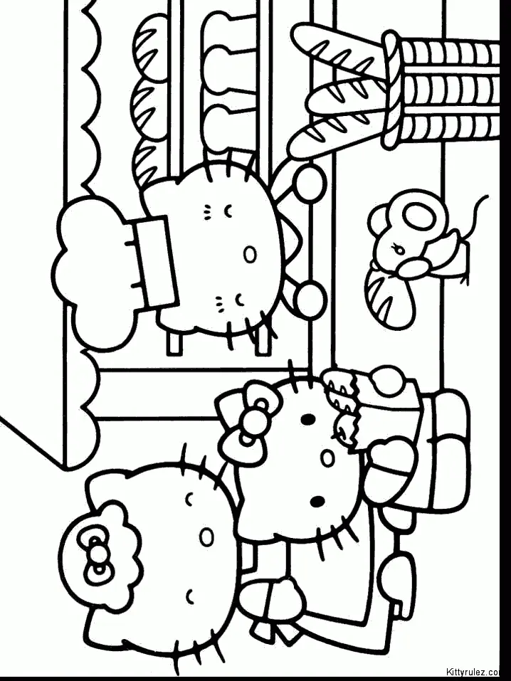 Kawaii Coloring Pages 17