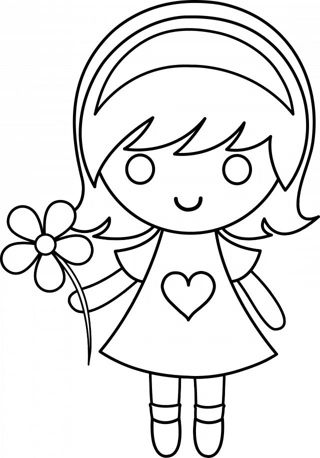 Kawaii Coloring Pages 21