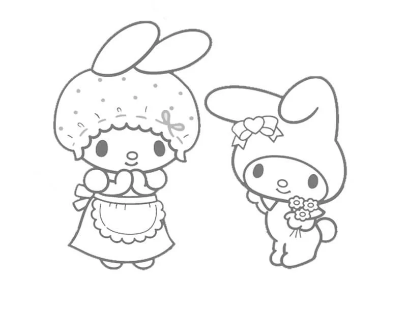 Kawaii Coloring Pages 38