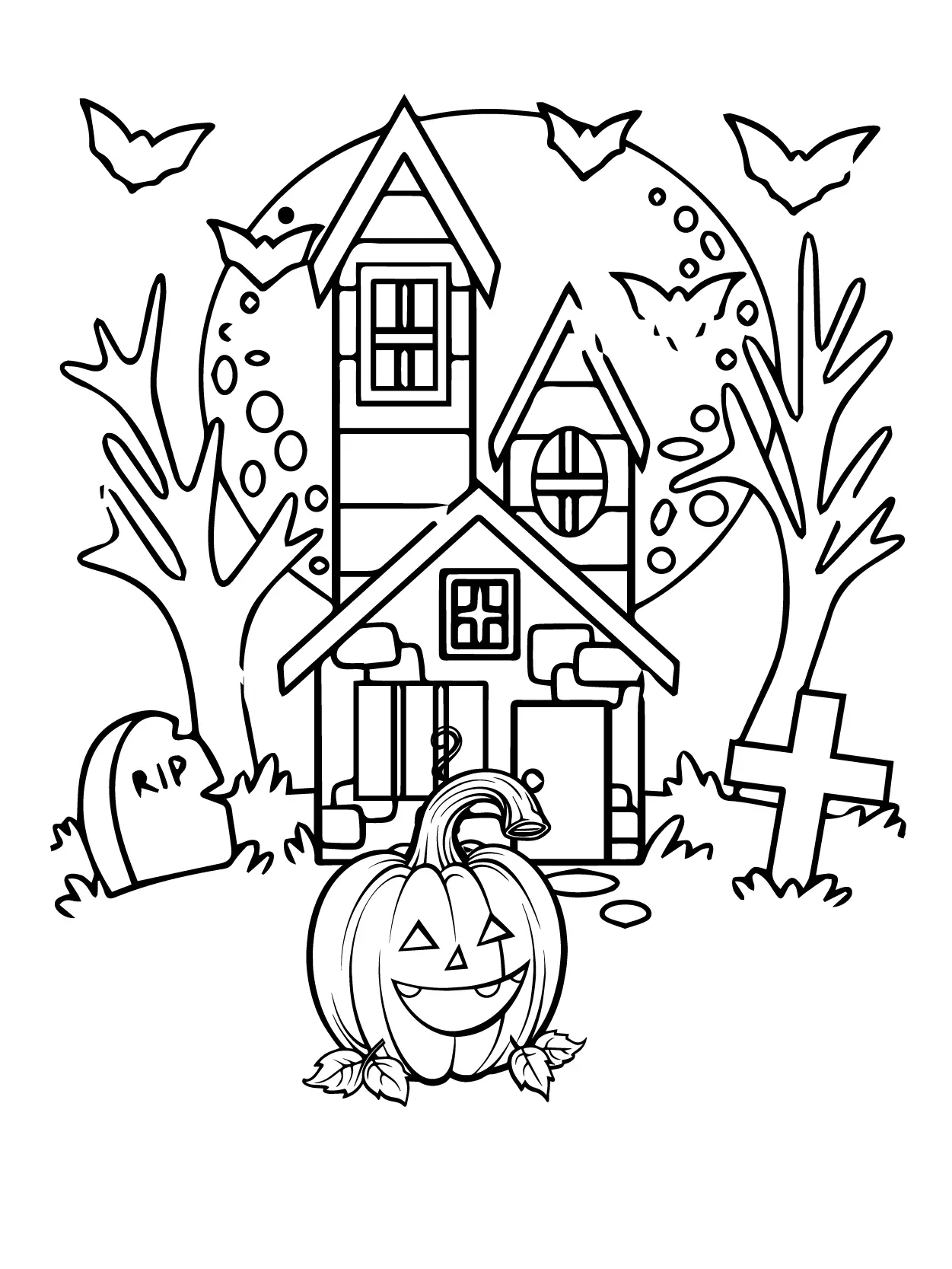 Halloween Kawaii Para Colorear 15