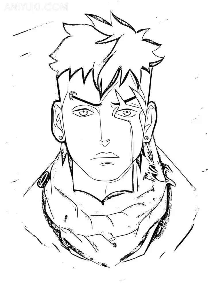 Kawaki Coloring Pages 20