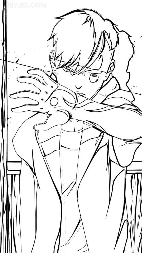 Kawaki Coloring Pages 21