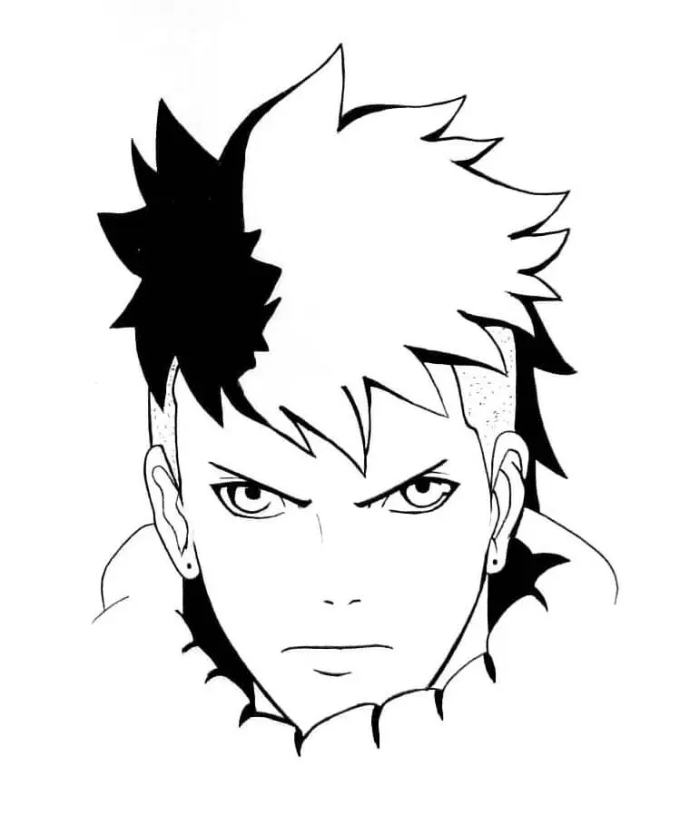 Kawaki Coloring Pages 29