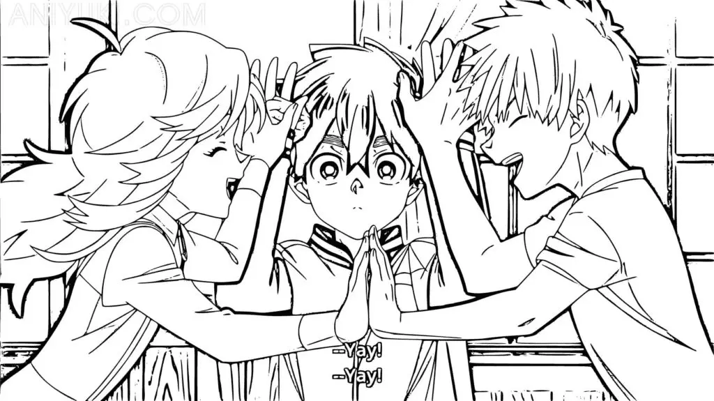 Kemono Jihen Ausmalbilder 18