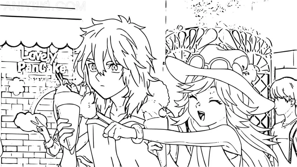 Kemono Jihen Ausmalbilder 24
