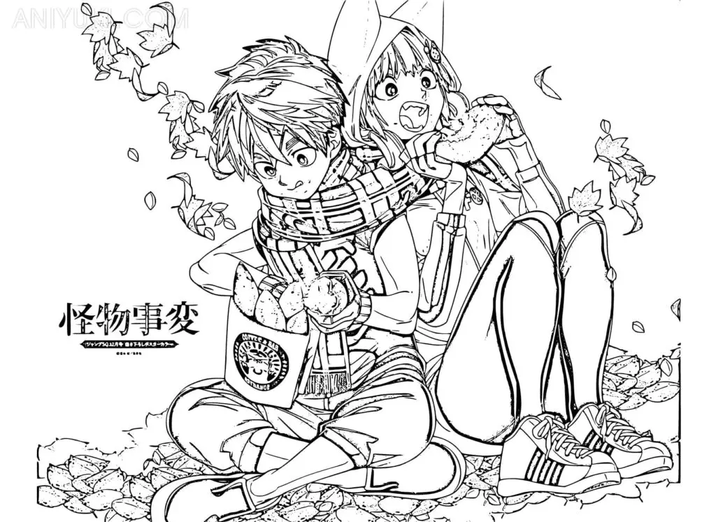 Kemono Jihen Ausmalbilder 36