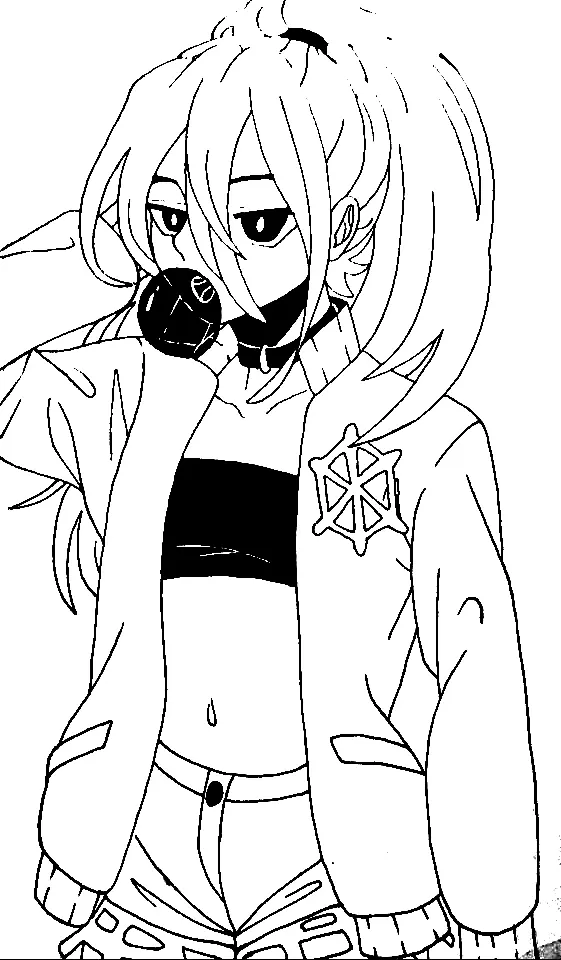 Kemono Jihen Ausmalbilder 6