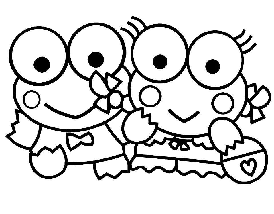 Keroppi Para Colorear 48