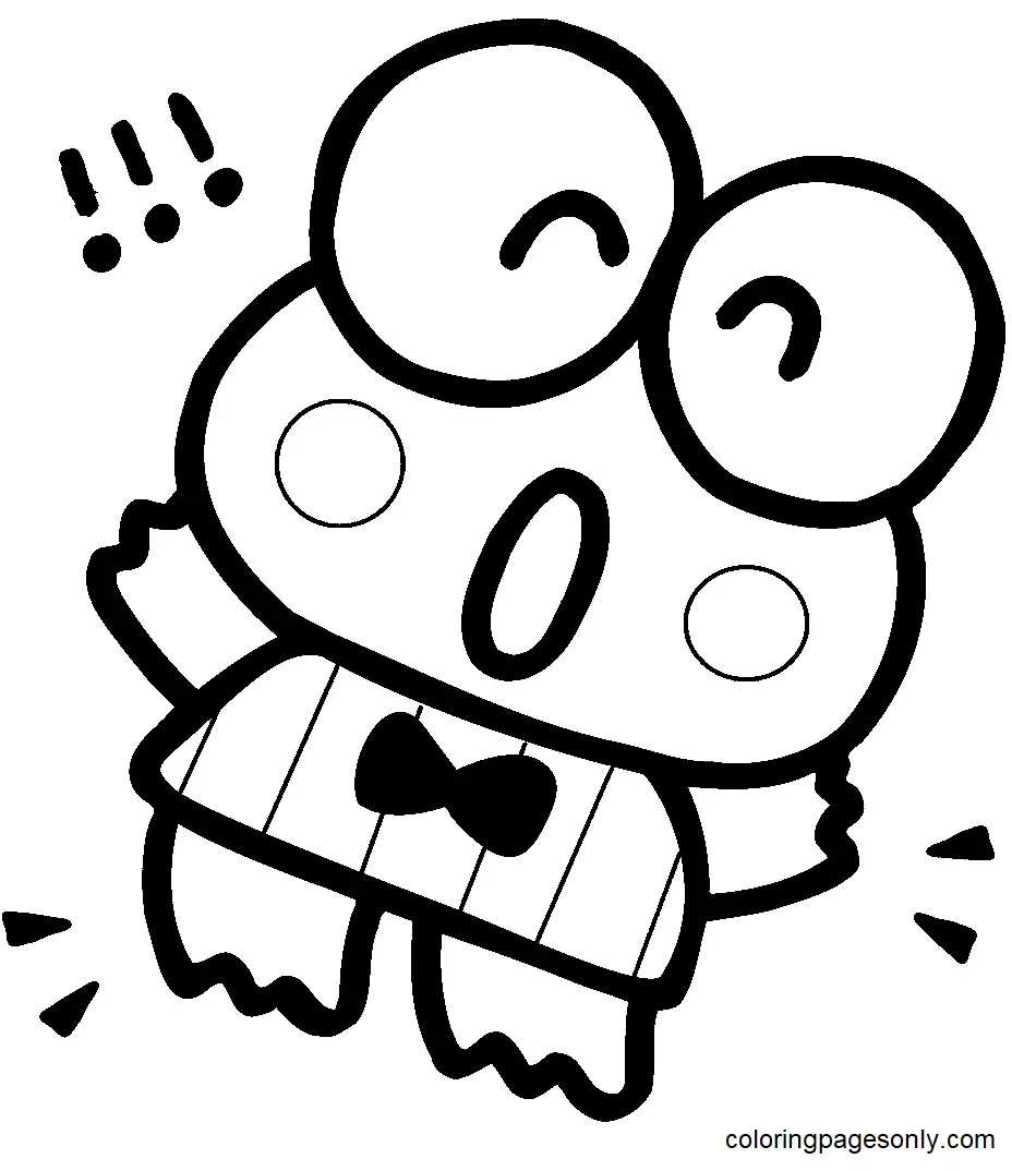 Keroppi Para Colorear 56