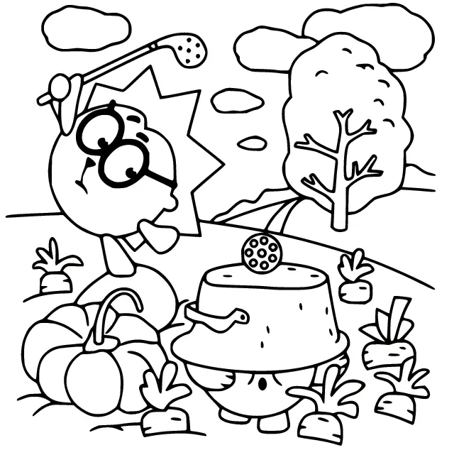 KikoRiki Ausmalbilder 29