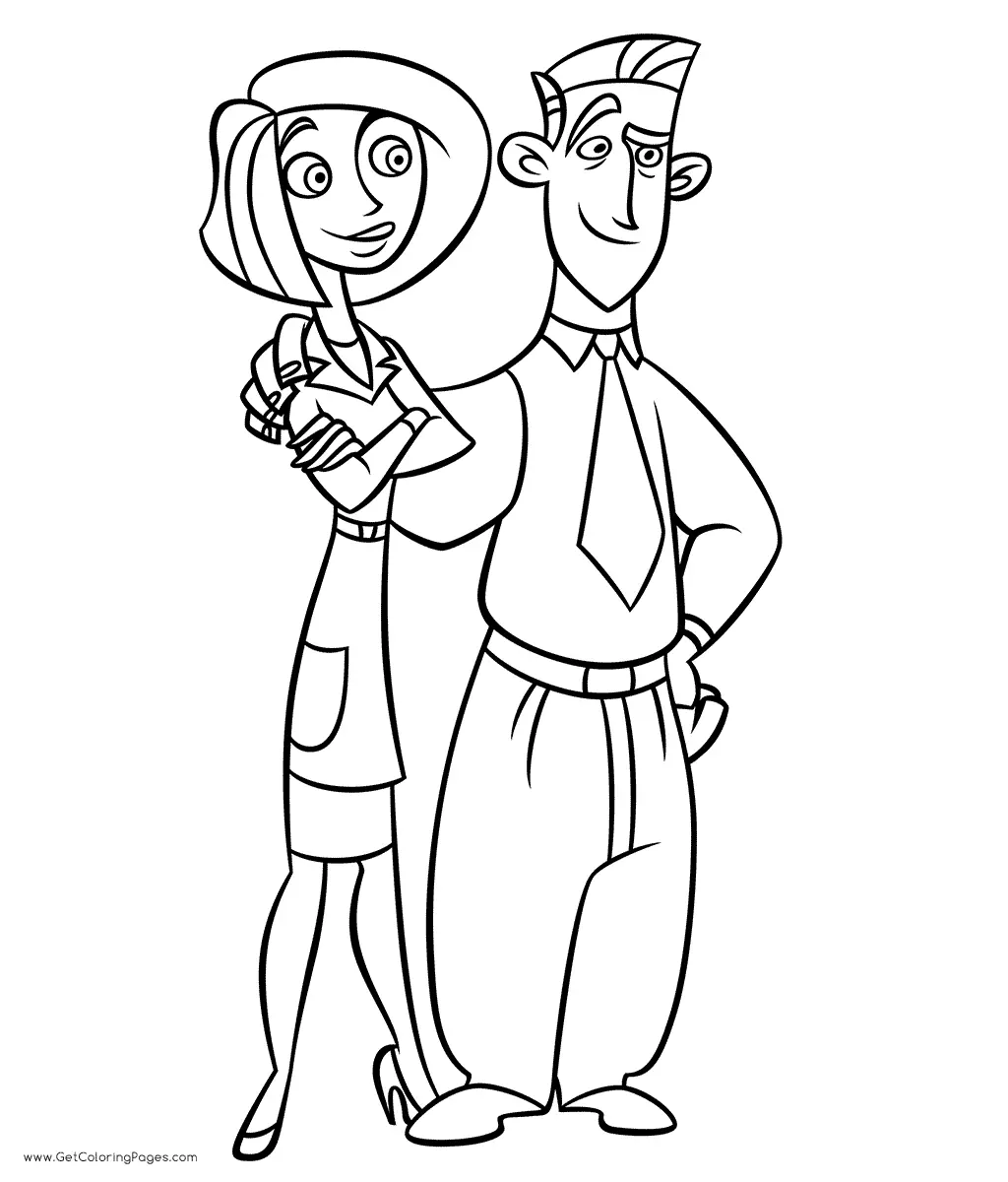 Kim Possible Ausmalbilder 14