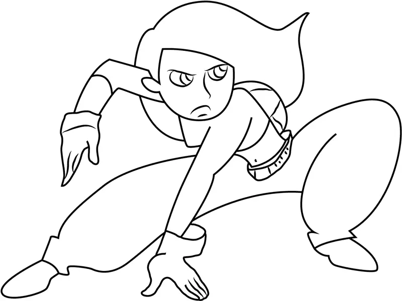 Kim Possible Ausmalbilder 24