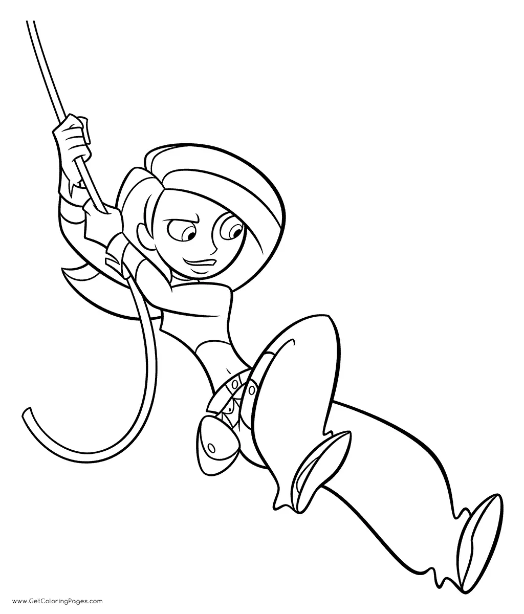 Kim Possible Ausmalbilder 27