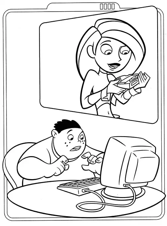 Kim Possible Ausmalbilder 28
