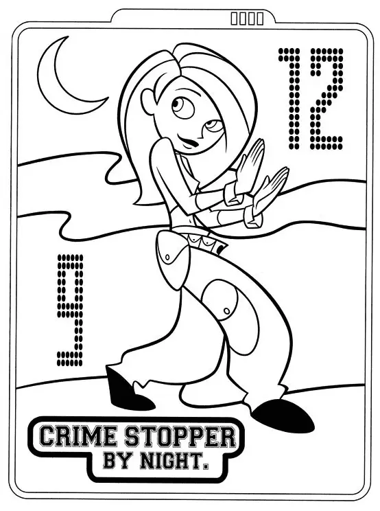 Kim Possible Ausmalbilder 33