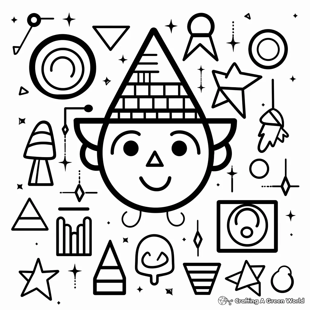 Jardim de Infancia para Colorir 11