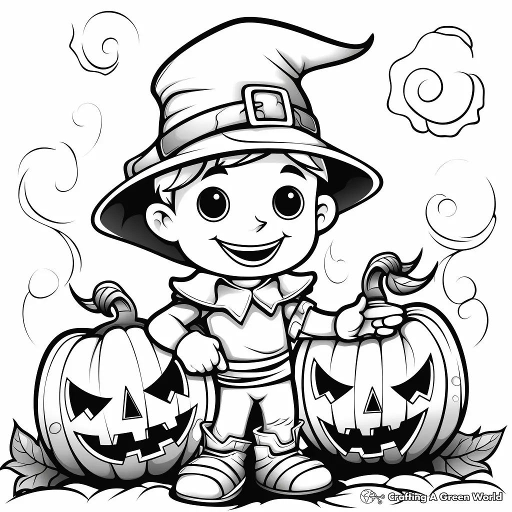 Jardim de Infancia para Colorir 24