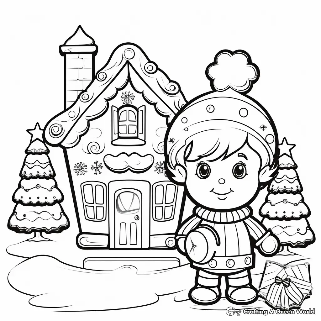 Jardim de Infancia para Colorir 27