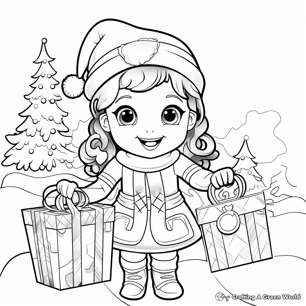 Jardim de Infancia para Colorir 30