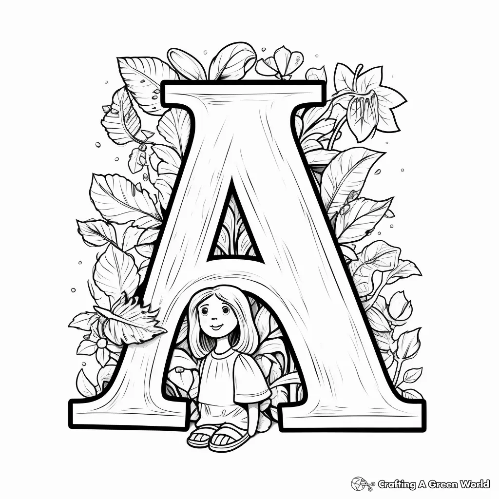 Jardim de Infancia para Colorir 4
