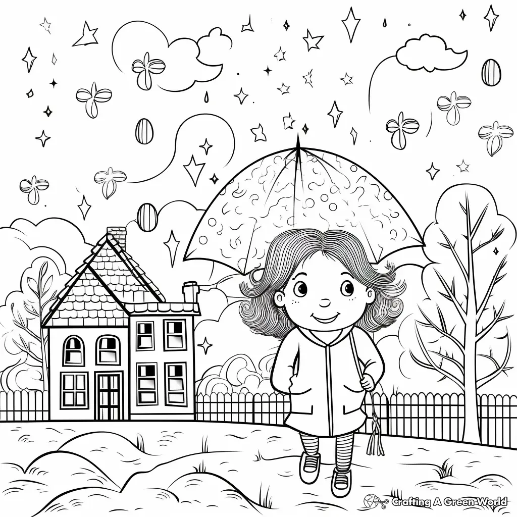 Jardim de Infancia para Colorir 60