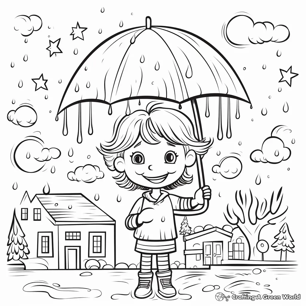 Jardim de Infancia para Colorir 61