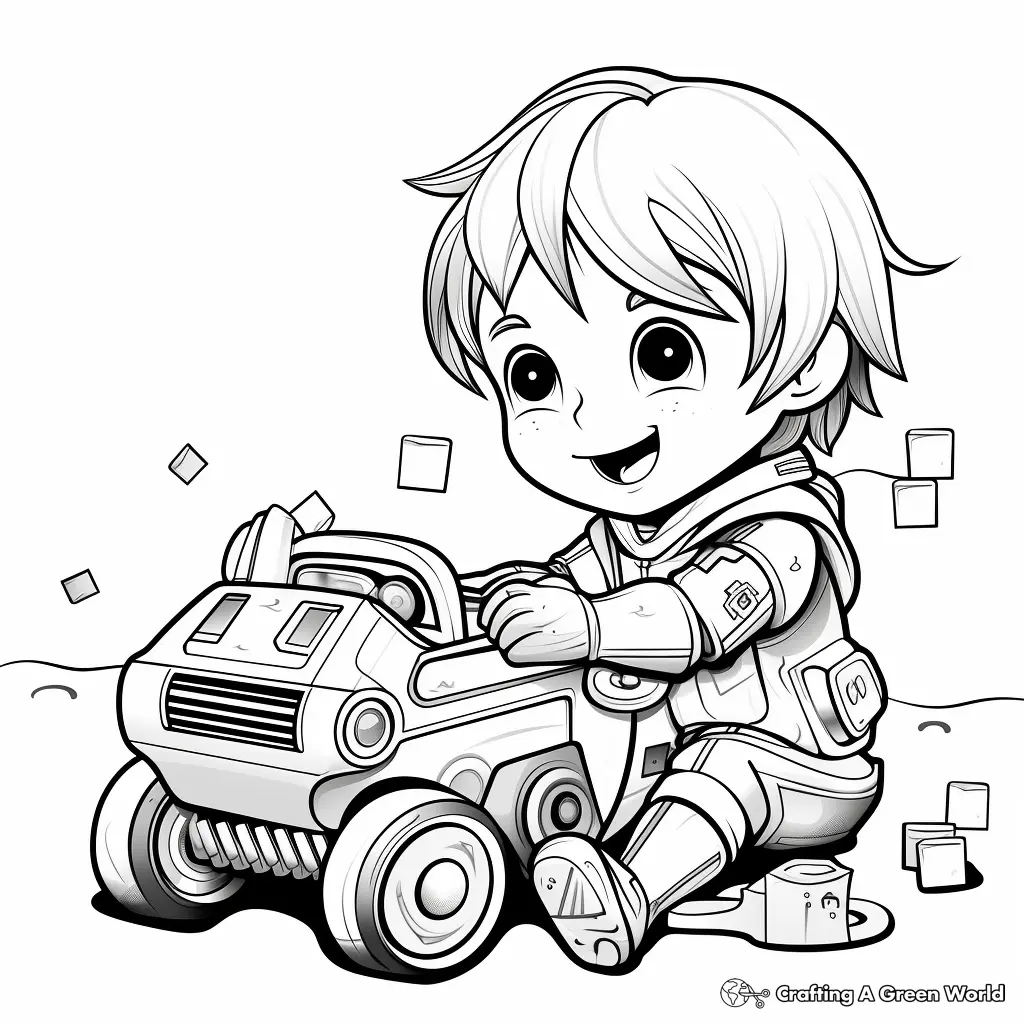Jardim de Infancia para Colorir 75