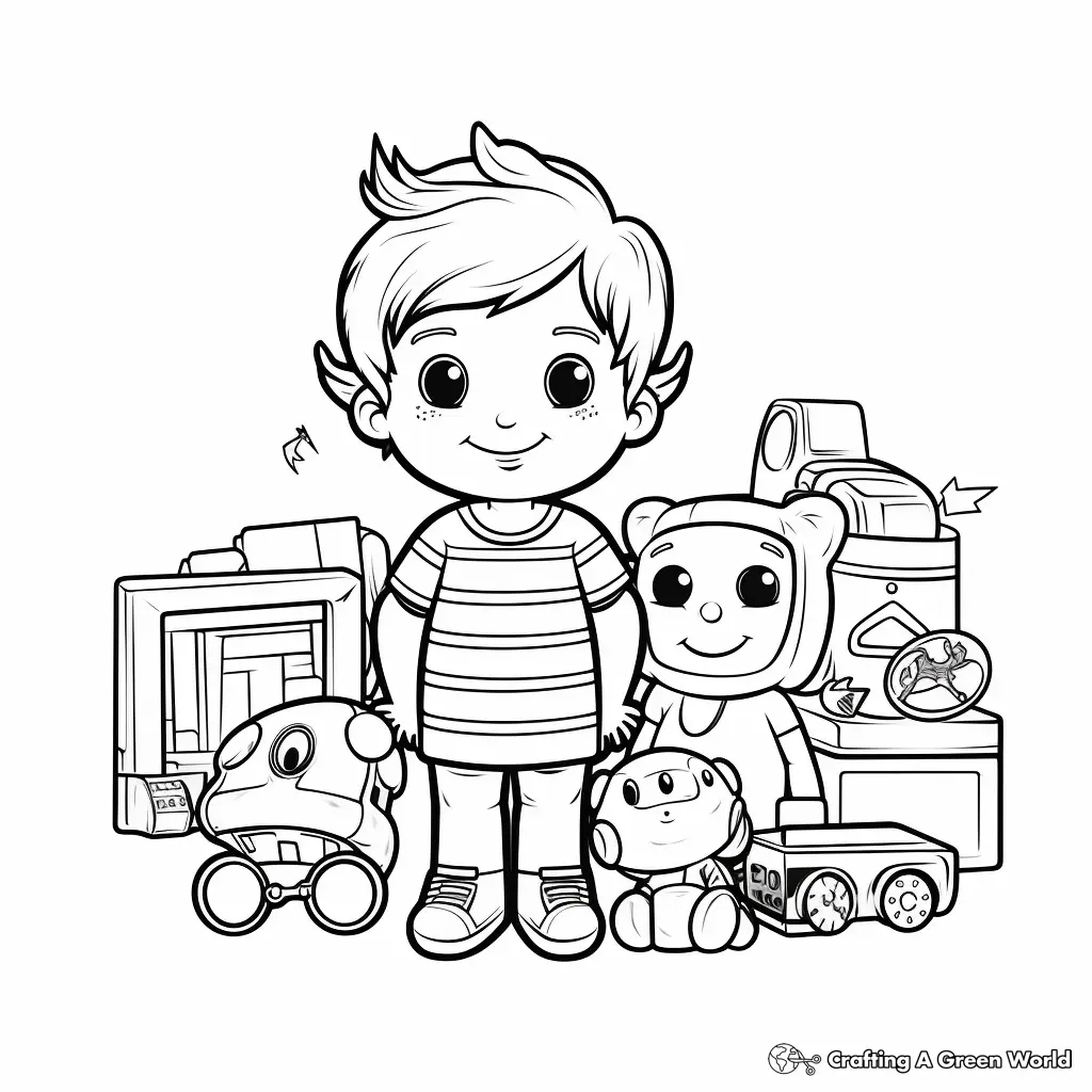 Jardim de Infancia para Colorir 76
