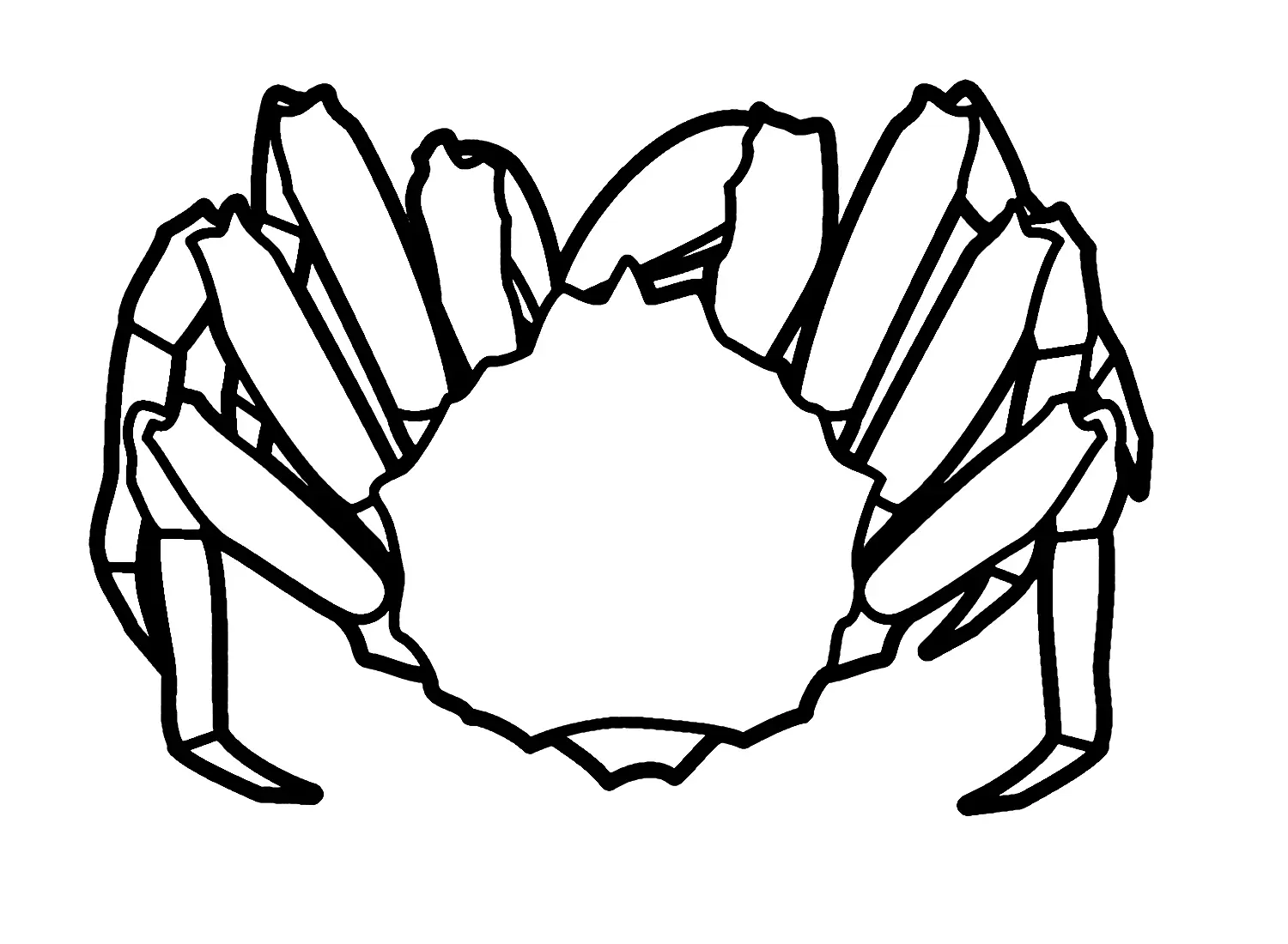 Cangrejo Rey Para Colorear 5