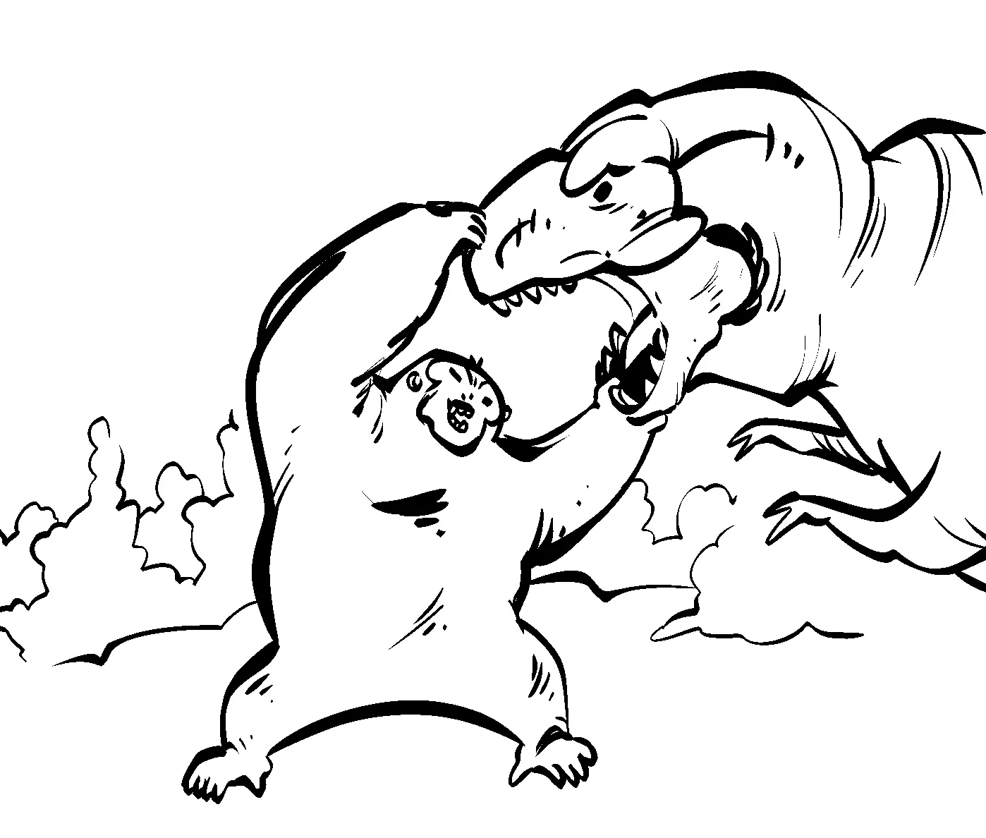 King Kong Coloring Pages 17