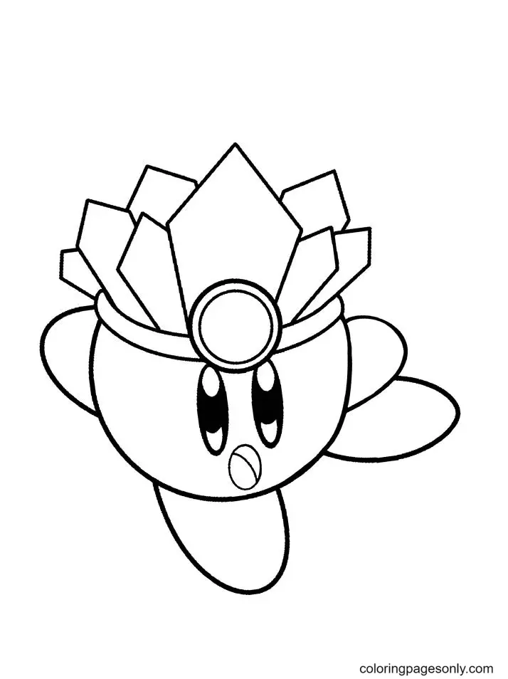 Desenhos de Kirby Para Colorir 12