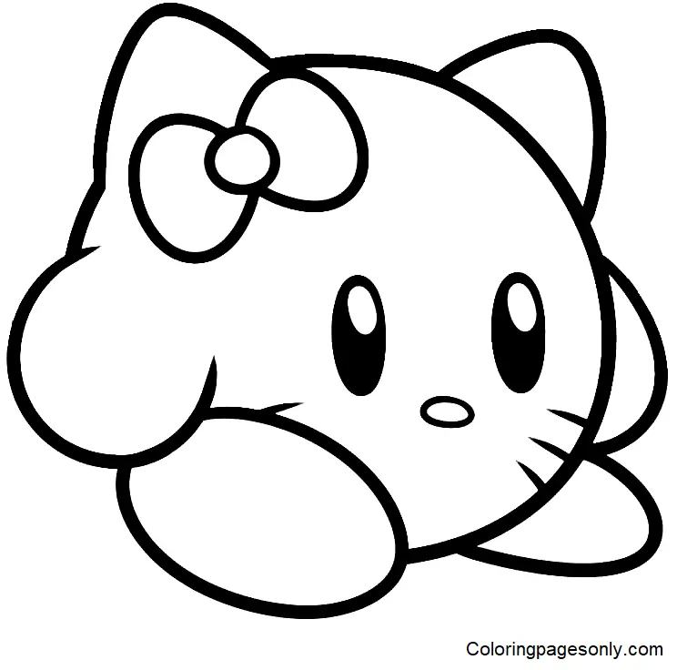 Desenhos de Kirby Para Colorir 56