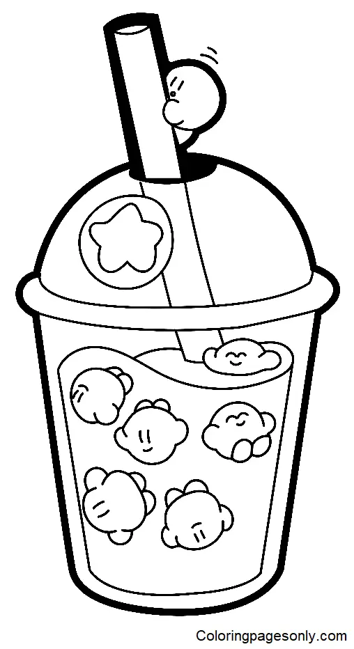 Desenhos de Kirby Para Colorir 70
