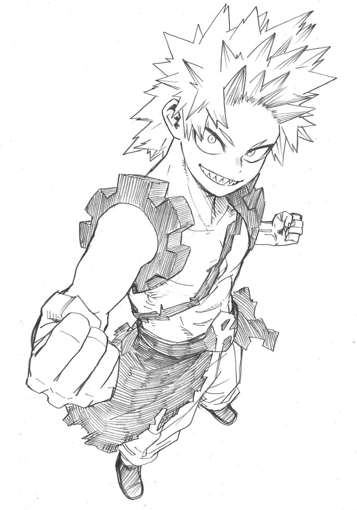 Desenhos de Kirishima Para Colorir 11