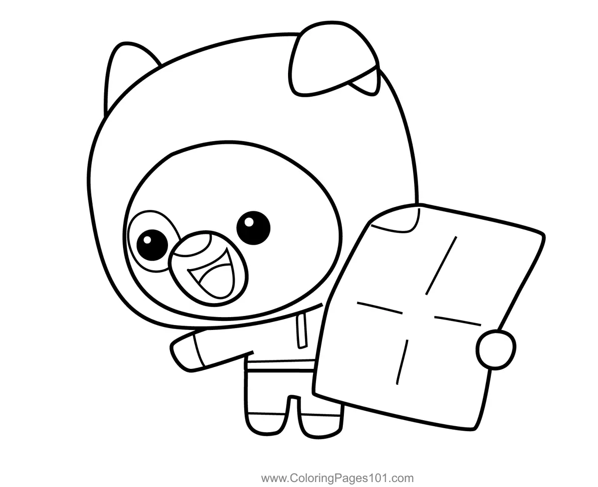 Kit e Pup para Colorir 1