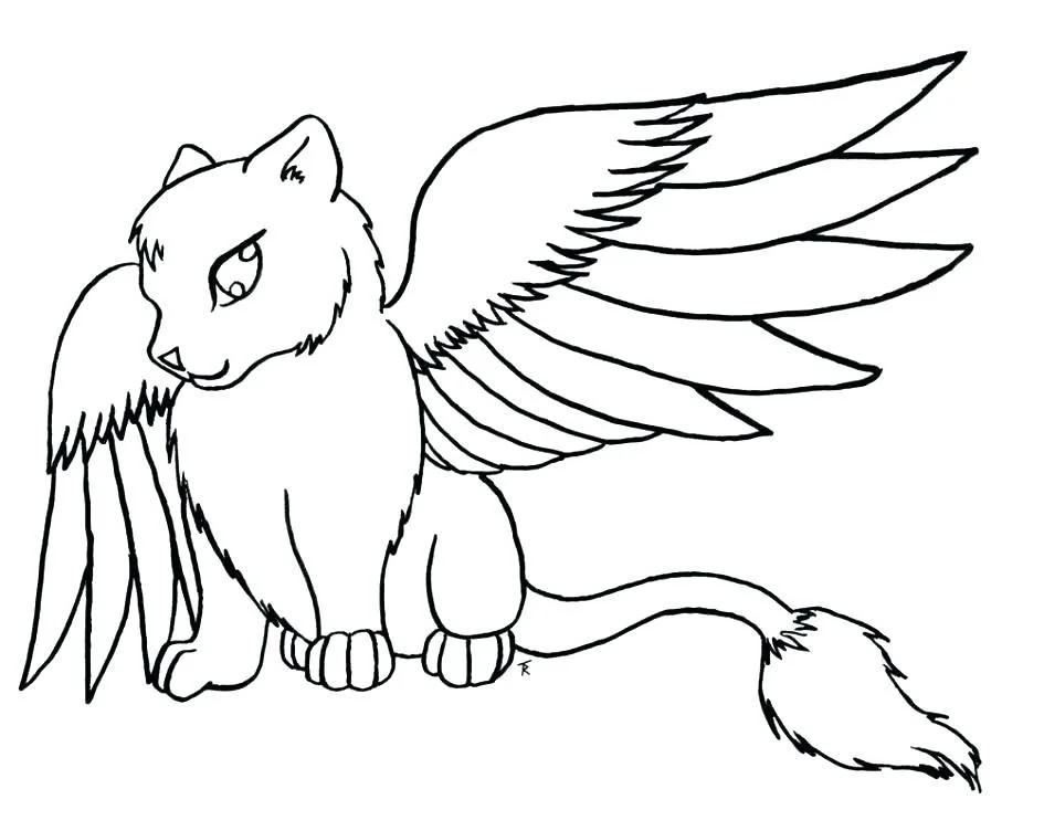 Kittens Coloring Pages 38