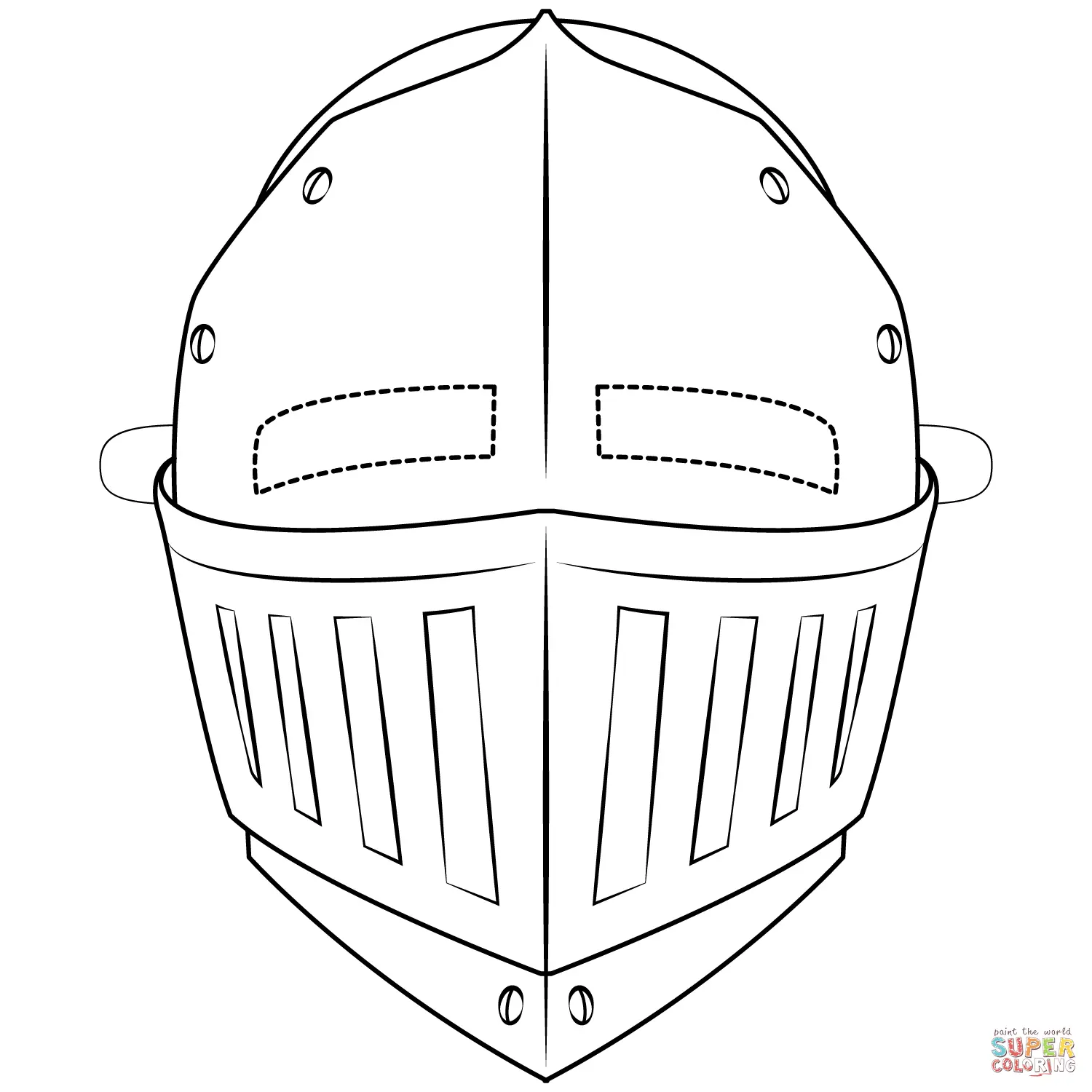 Ritter Ausmalbilder 22