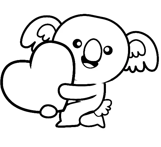 Koala Ausmalbilder 26