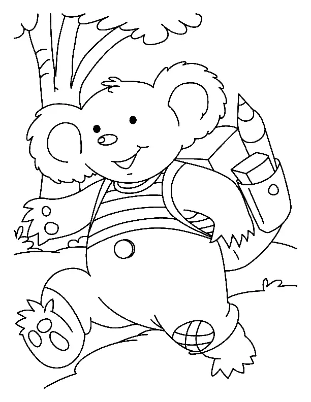 Koala Ausmalbilder 38
