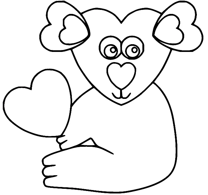 Koala Ausmalbilder 45