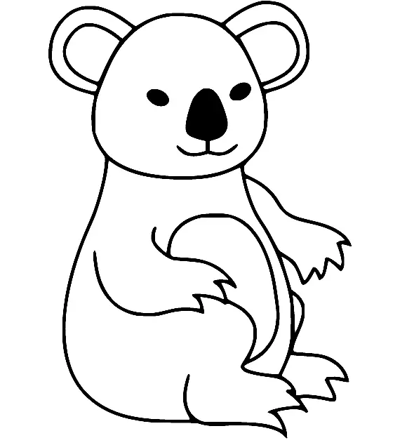 Koala Ausmalbilder 58