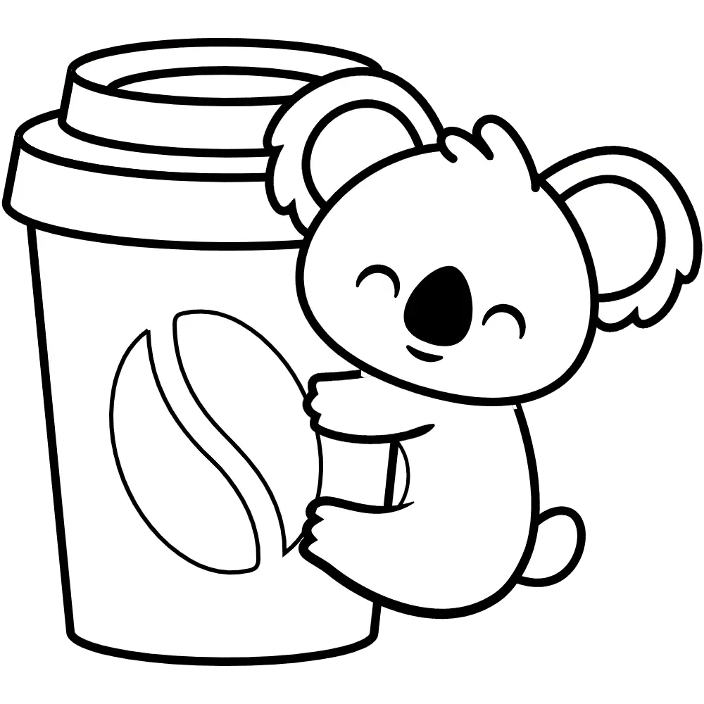 Koala Ausmalbilder 6