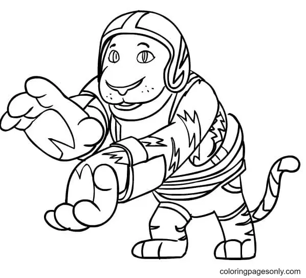 Kody Kapow Coloring Pages 4