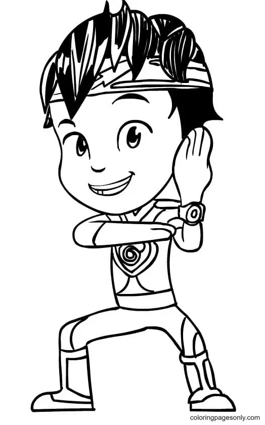 Kody Kapow Coloring Pages 5