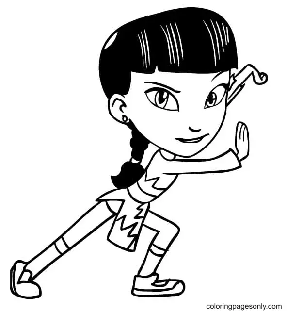 Kody Kapow Coloring Pages 7