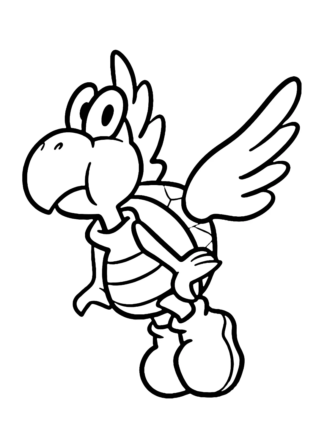 Koopa Troopa Para Colorear 6