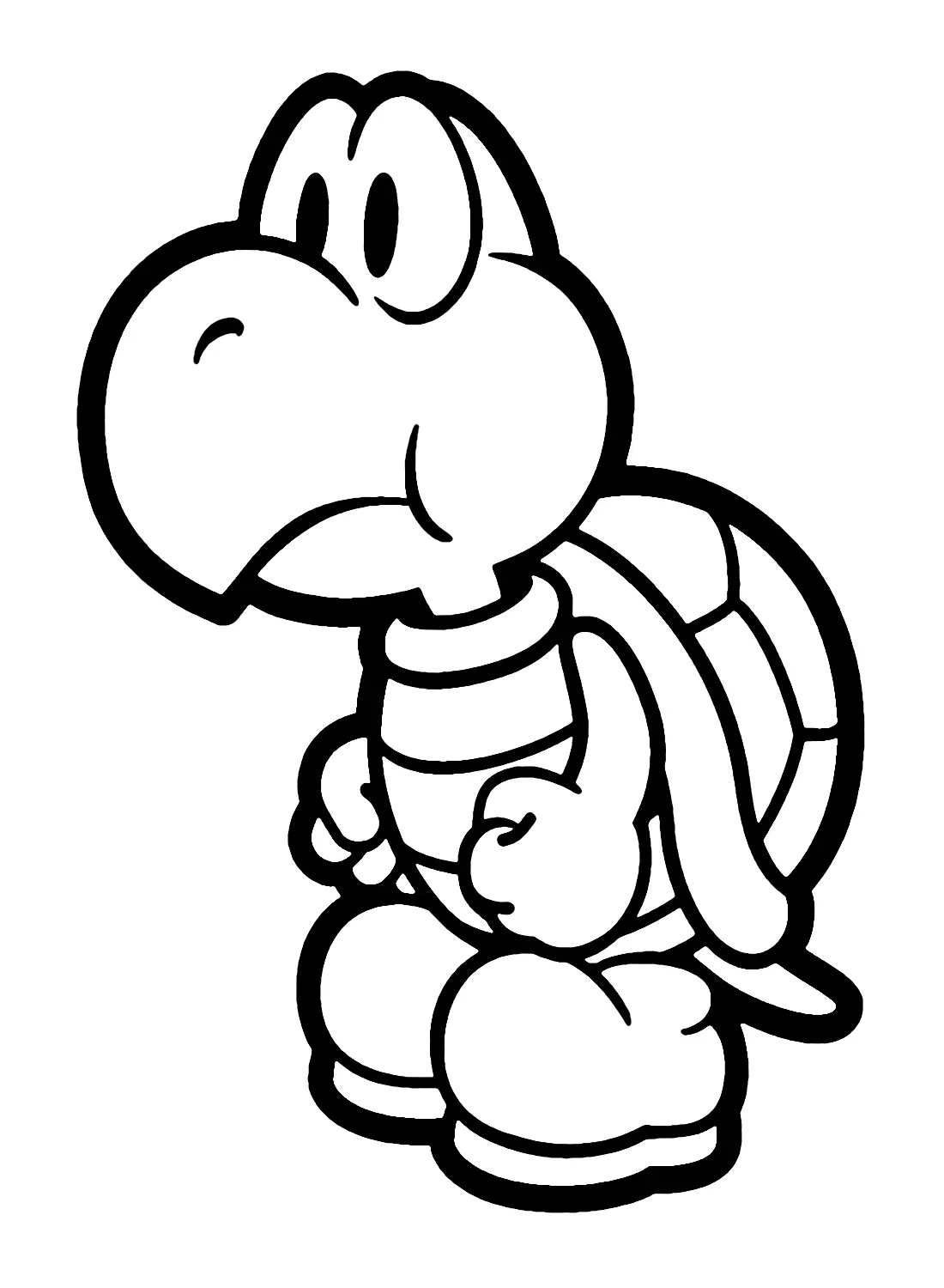 Koopa Troopa Para Colorear 7