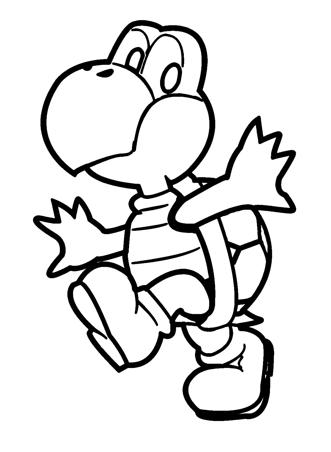 Koopa Troopa Para Colorear 9