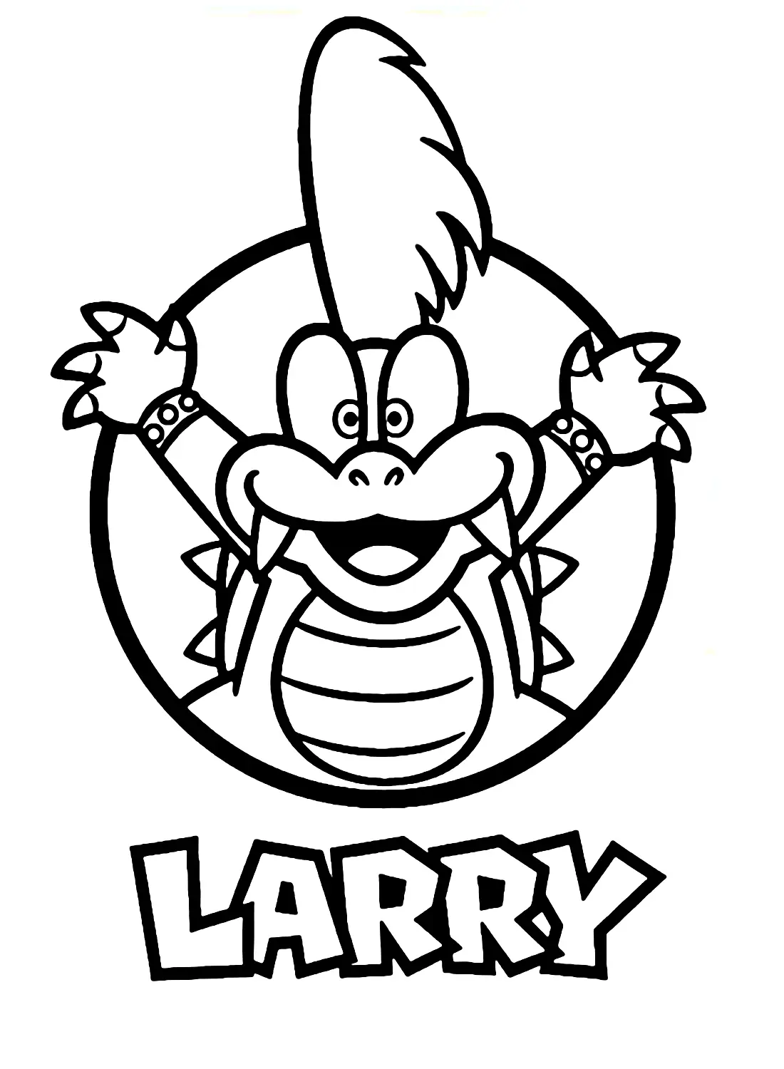 Desenhos de Koopalings Para Colorir 10